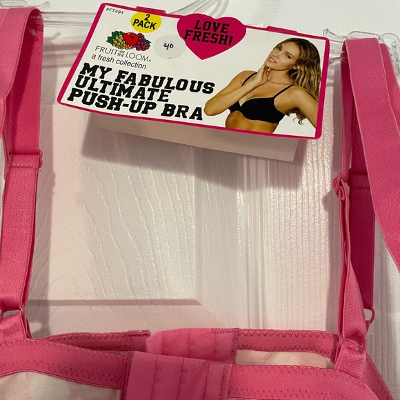 Fruit of the Loom Ultimate Push Up Bra (2 pack) - Picture 5 of 7